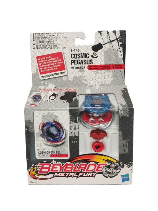 Beyblade Metal Fury Cosmic Pegasus Angriff Kreisel